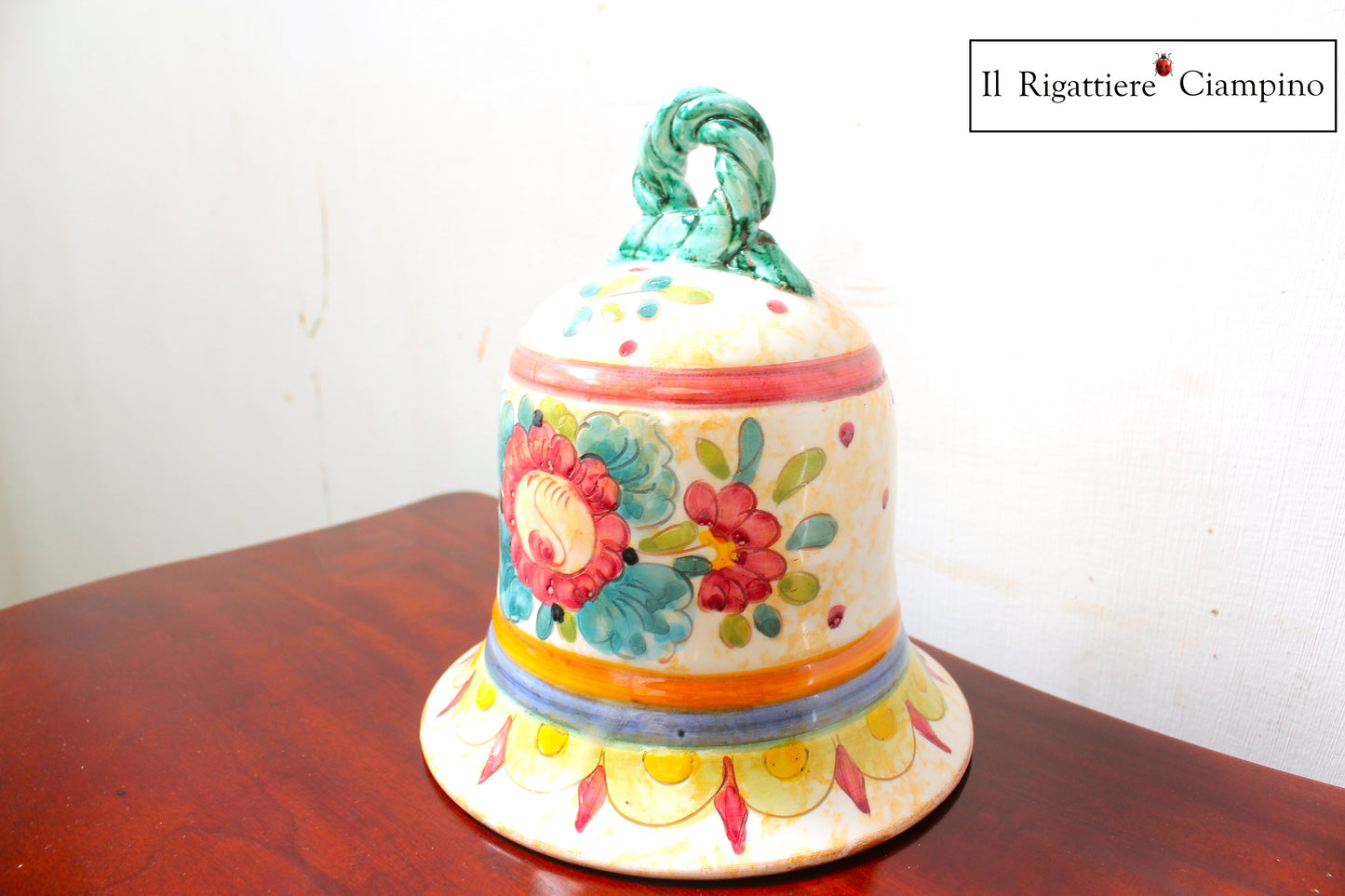 Campana in ceramica colorata