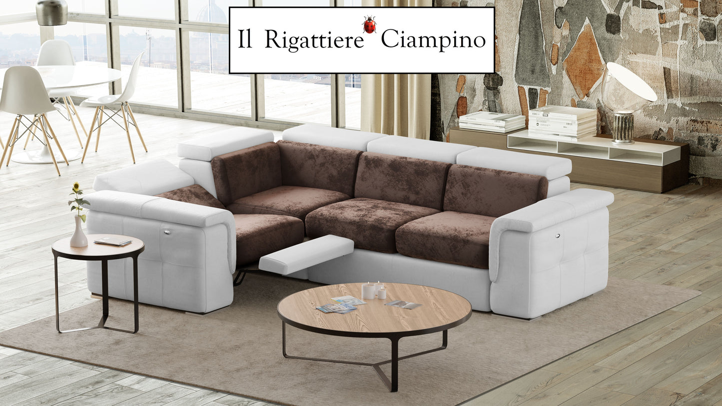 Divano letto in pelle - Denver