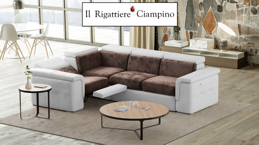 Divano letto in pelle - Denver