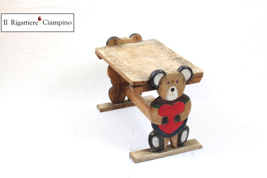 Tavolo bimbi in legno modello Orsetto