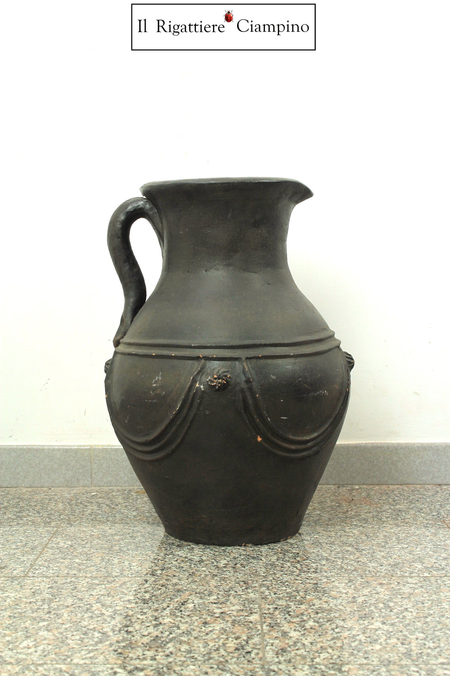 Vaso portaombrelli in terracotta
