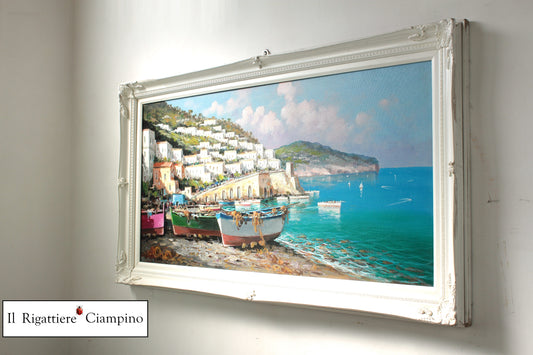Quadro "paesaggio marittimo Napoli"