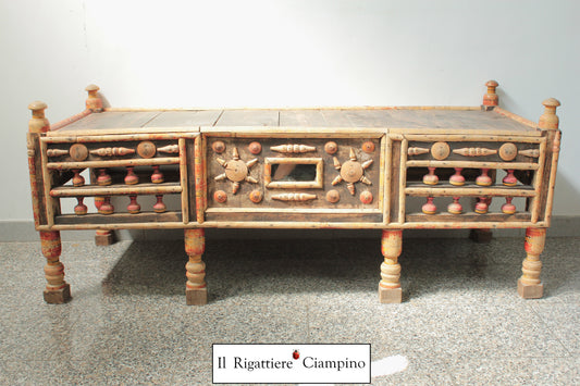 Tavolino da salotto in stile indiano