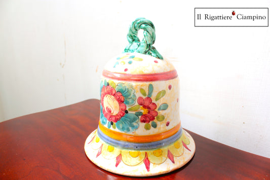 Campana in ceramica colorata