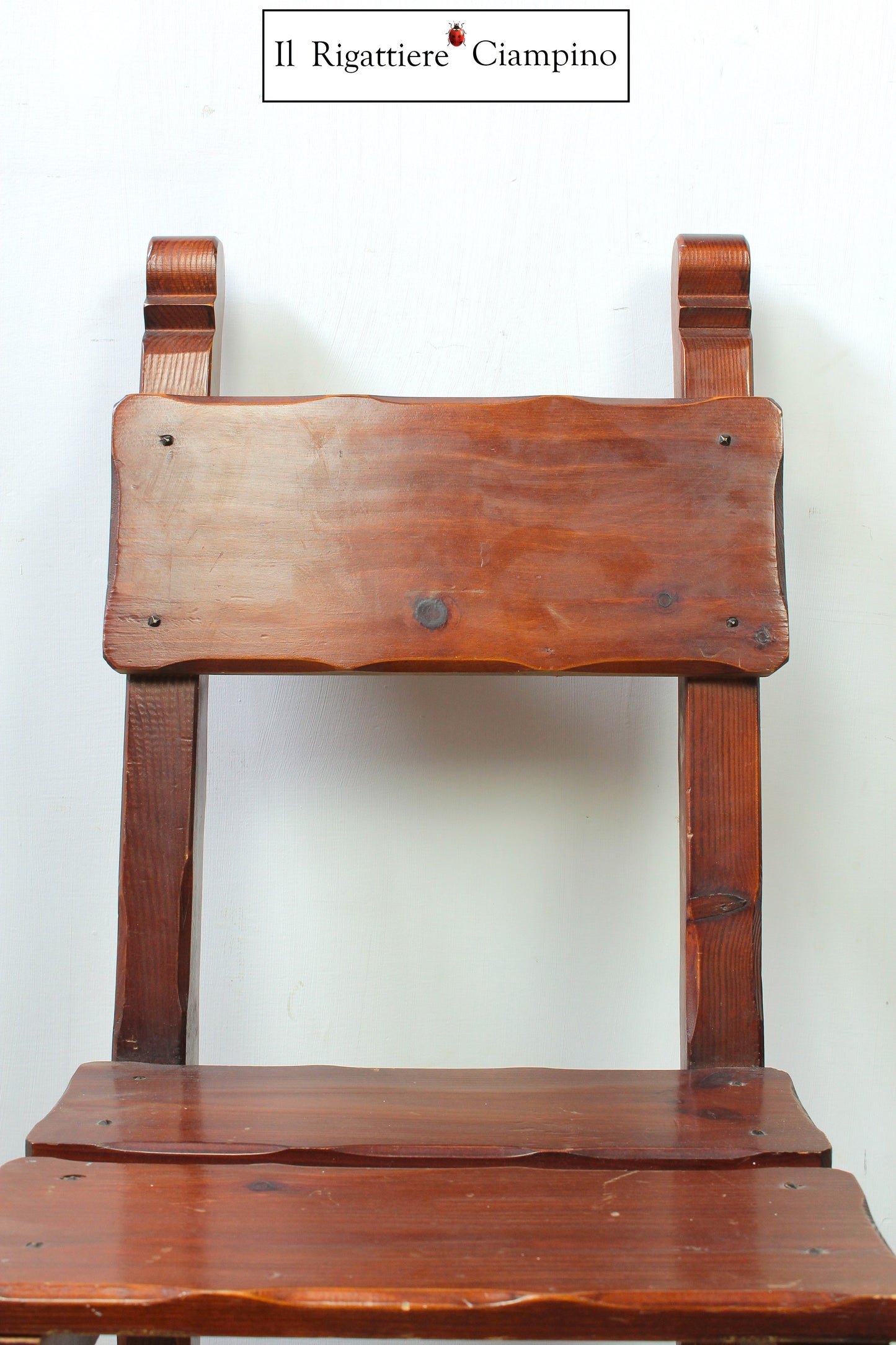 Sedia in legno Teak rustica