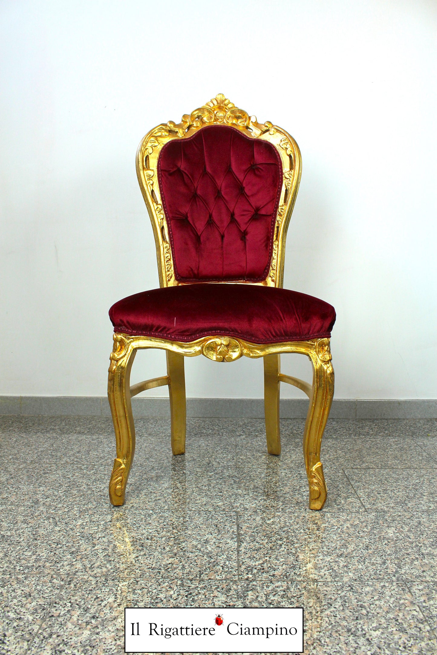 Sedia in stile barocco