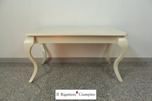 Tavolino da Salotto in legno color champagne