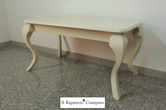 Tavolino da Salotto in legno color champagne
