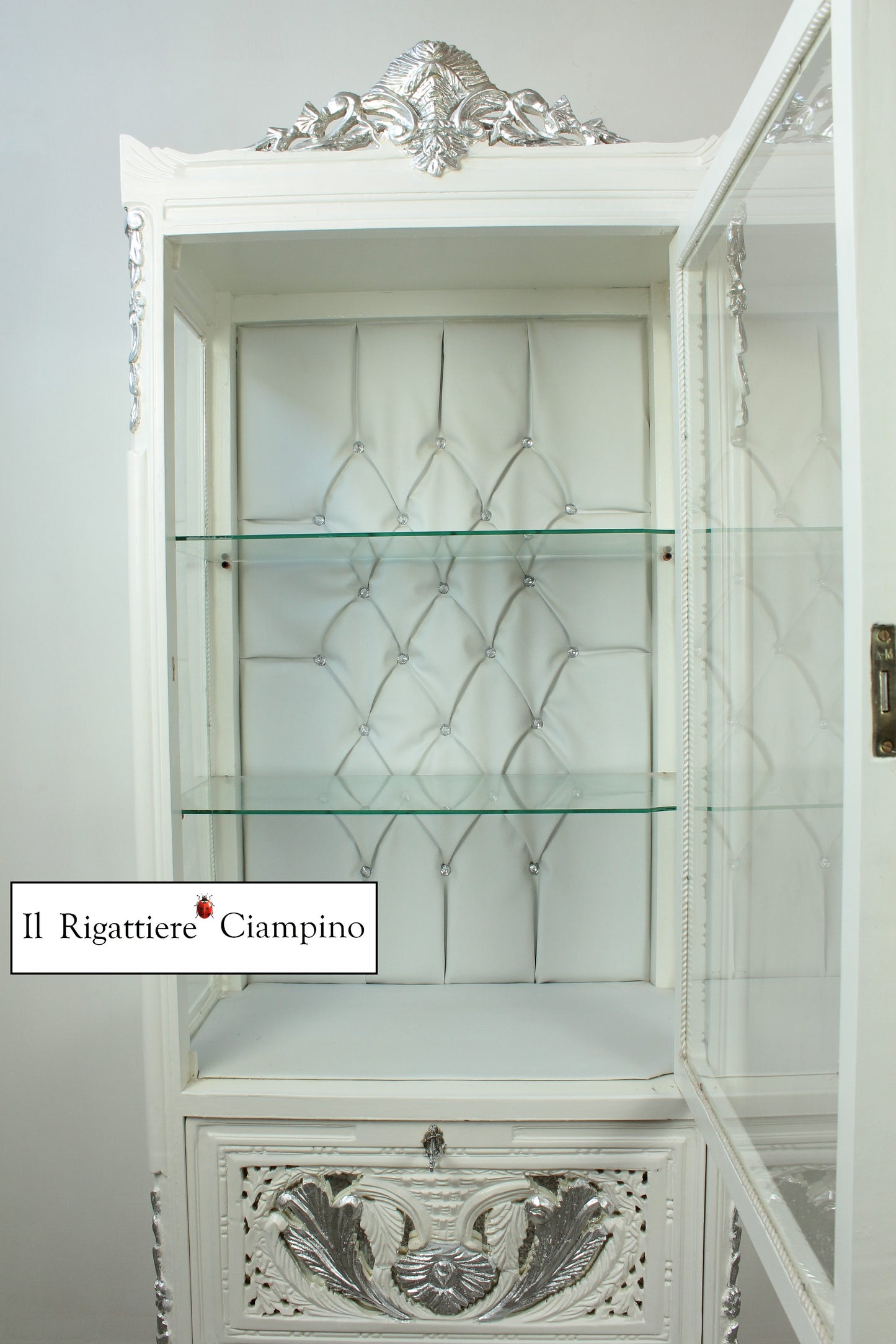 Vetrina Grace in stile barocco