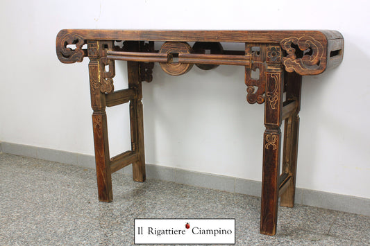 Consolle antica in stile indiano