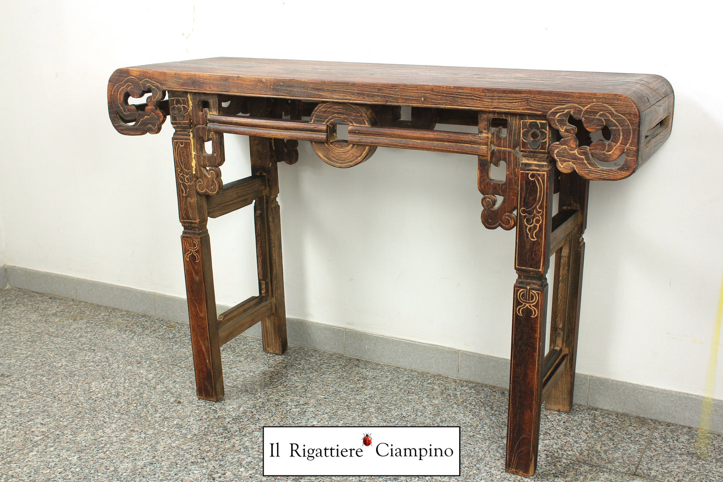 Consolle antica in stile indiano