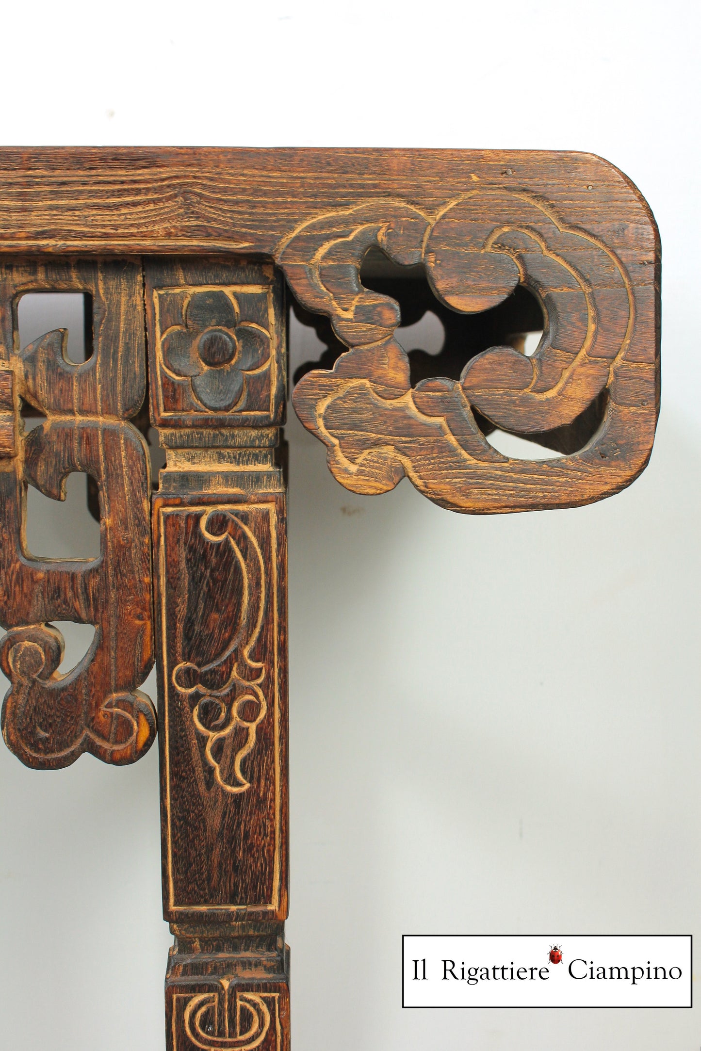 Consolle antica in stile indiano